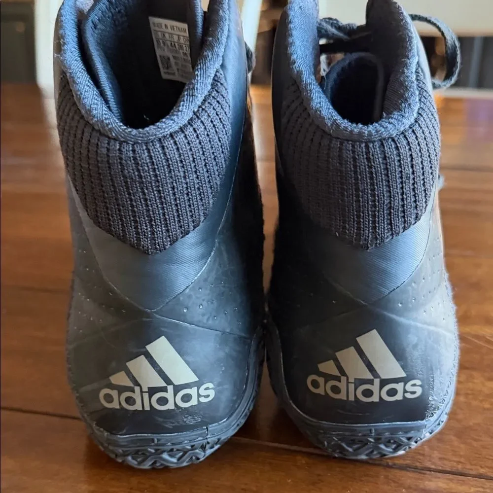 Adidas Mat Wizard 4 Adult Wrestling Shoes Carbon, Black